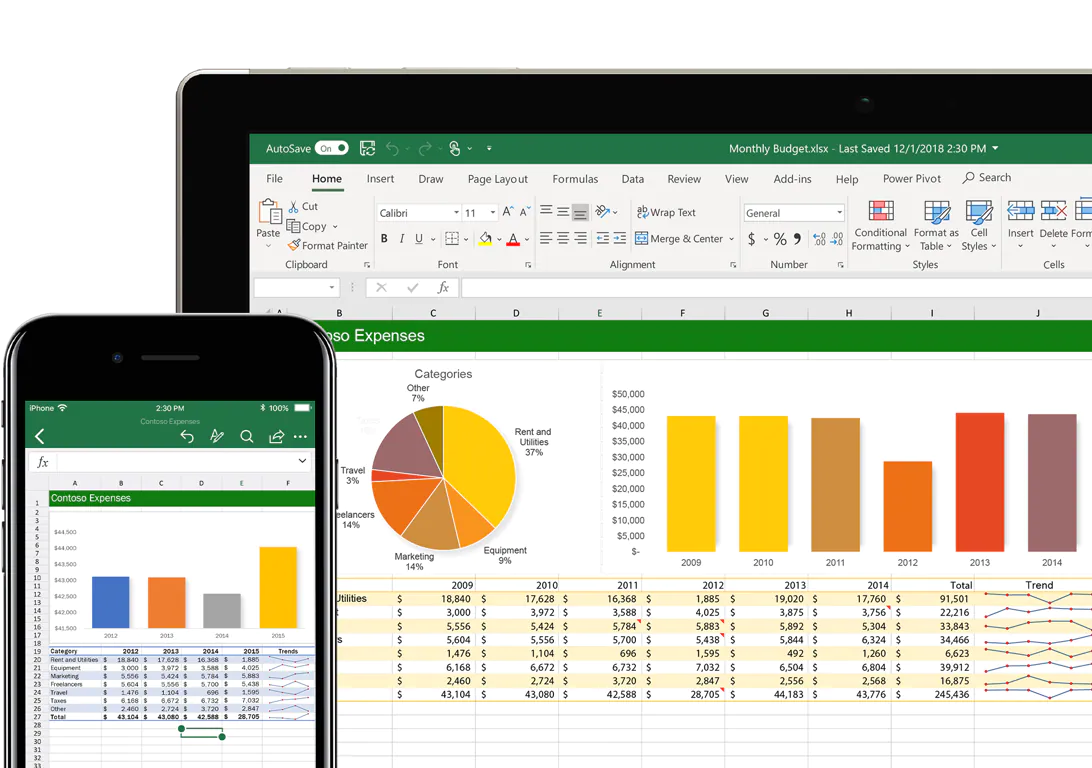 screenshot of Microsoft Excel